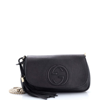 Gucci Soho Chain Crossbody Bag Leather Medium