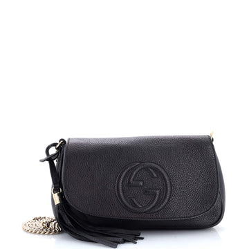 Gucci Soho Chain Crossbody Bag Leather Medium