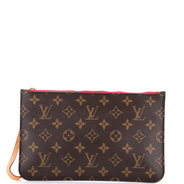 Louis Vuitton Neverfull Pochette Monogram Canvas Large
