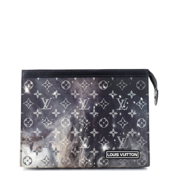 Louis Vuitton Pochette Voyage Limited Edition Monogram Galaxy Canvas MM