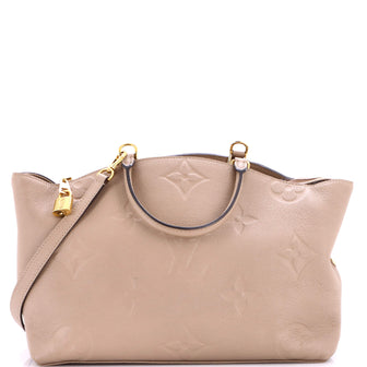 Louis Vuitton Grand Palais Handbag Monogram Empreinte Giant
