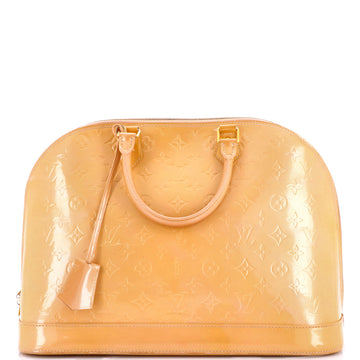 Louis Vuitton Alma Handbag Monogram Vernis GM