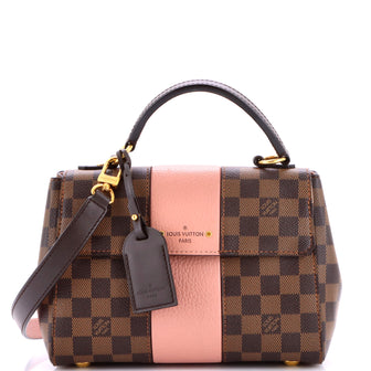 Louis Vuitton Bond Street Handbag Damier with Leather BB