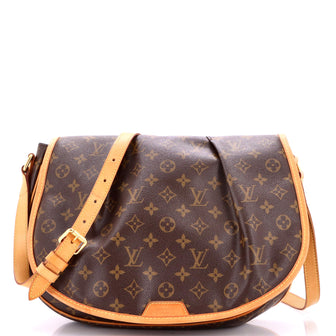 Louis Vuitton Menilmontant Handbag Monogram Canvas MM