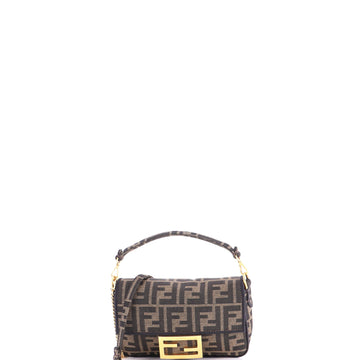 Fendi Baguette NM Bag Zucca Canvas Mini