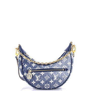 Louis Vuitton Loop Handbag Monogram Jacquard Denim
