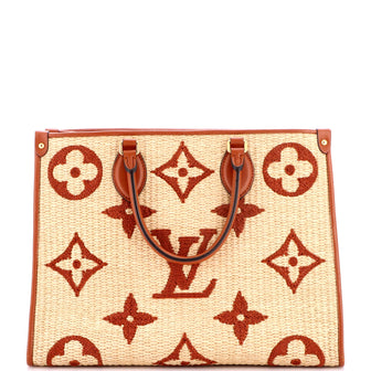 Louis Vuitton OnTheGo Tote Monogram Giant Raffia MM