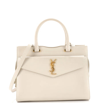 Saint Laurent Uptown Tote Leather Medium