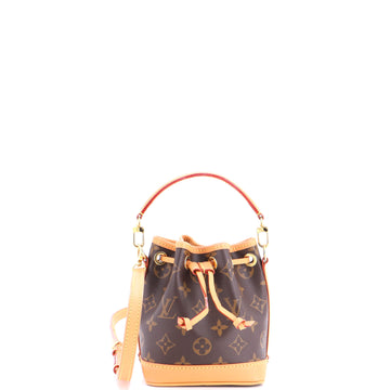 Louis Vuitton Noe NM Handbag Monogram Canvas Nano