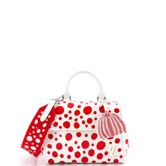 Louis Vuitton Cluny Top Handle Bag Yayoi Kusama Infinity Dots Epi Leather Mini