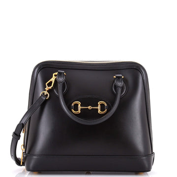 Gucci Horsebit 1955 Top Handle Bag Leather Medium