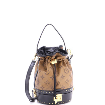 Louis Vuitton Petit Noe Trunk Bag Reverse Monogram Canvas