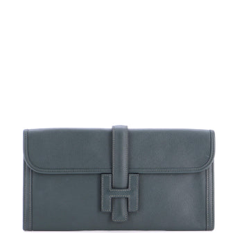 Hermes Jige Elan Clutch Evercolor 29