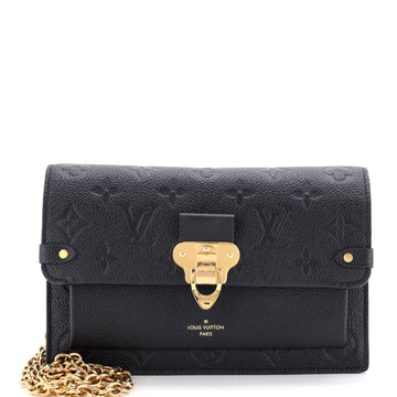 Louis Vuitton Vavin Chain Wallet NM Monogram Empreinte Leather