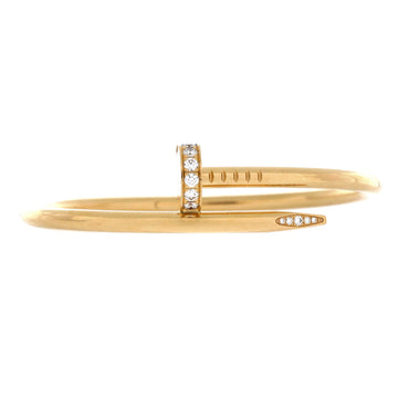 Cartier Juste un Clou Bracelet 18K Yellow Gold with Diamonds Classic