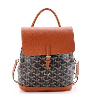 Goyard Alpin Backpack Coated Canvas Mini