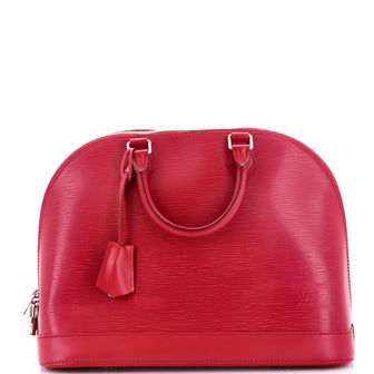 Louis Vuitton Alma Handbag Epi Leather MM
