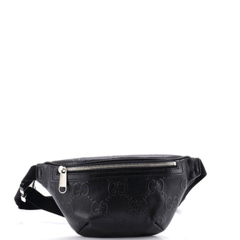 Gucci Belt Bag GG Embossed Perforated Leather Small
