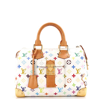 Louis Vuitton Speedy Handbag Monogram Multicolor 30