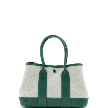 Hermes Neo Garden Tote Toile and Leather 23