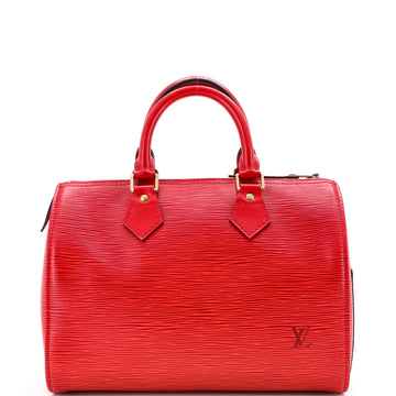 Louis Vuitton Speedy Handbag Epi Leather 25
