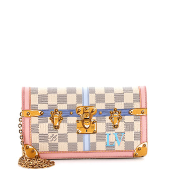 Louis Vuitton Weekend Pochette Limited Edition Damier Summer Trunks