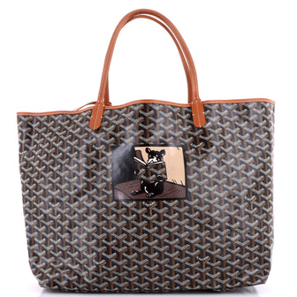 Goyard Saint Louis Tote Printed Coated Canvas GM