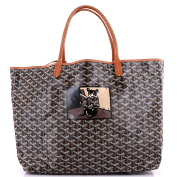 Goyard Saint Louis Tote Printed Coated Canvas GM