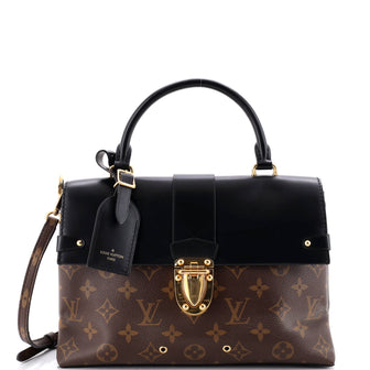 Louis Vuitton One Handle Flap Bag Monogram Canvas and Leather MM