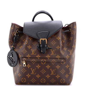 Louis Vuitton Montsouris NM Backpack Monogram Canvas with Leather PM