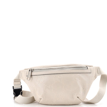 Gucci Belt Bag GG Embossed Perforated Leather Small