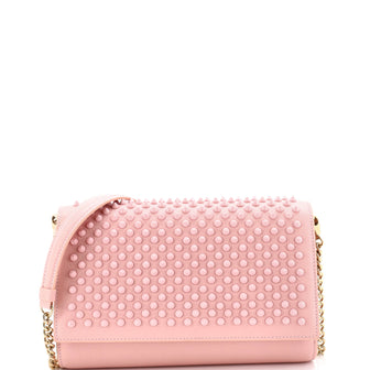 Christian Louboutin Paloma Clutch Spiked Leather