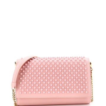 Christian Louboutin Paloma Clutch Spiked Leather