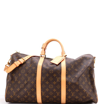 Louis Vuitton Keepall Bandouliere Bag Monogram Canvas 50