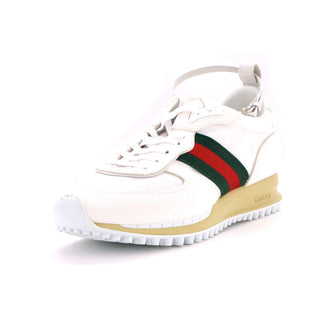 Gucci Women's Re-Motion Sneakers GG Nylon and Suede