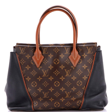 Louis Vuitton W Tote Monogram Canvas and Leather PM