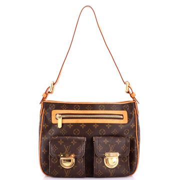 Louis Vuitton Hudson Handbag Monogram Canvas GM
