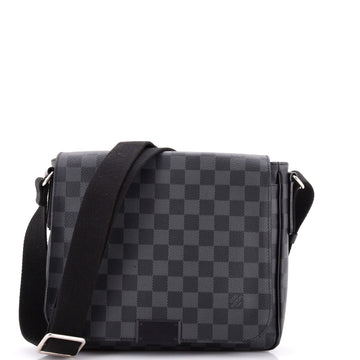 Louis Vuitton District Messenger Bag Damier Graphite PM