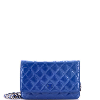 Chanel Wallet on Chain Quilted Patent