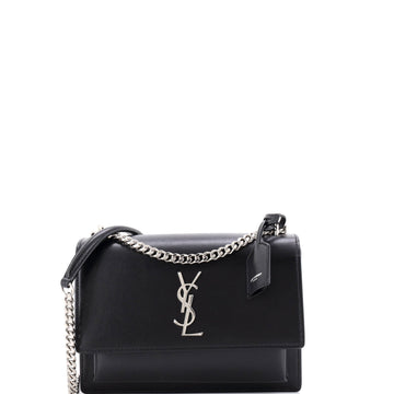 Saint Laurent Sunset Crossbody Bag Leather Medium