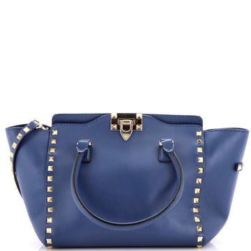 Valentino Garavani Rockstud Tote Rigid Leather Small