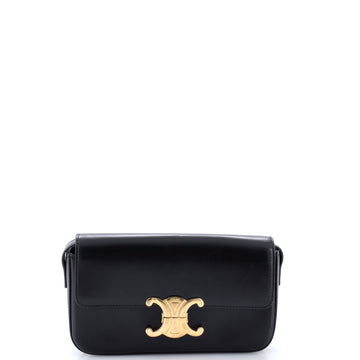 Celine Triomphe East-West Shoulder Bag Smooth Calfskin