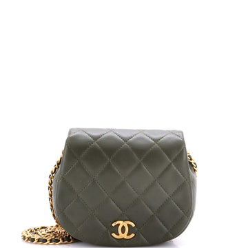 Chanel Coco Mail Clutch with Chain Quilted Calfskin Small