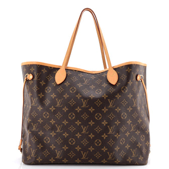 Louis Vuitton Neverfull NM Tote Monogram Canvas GM