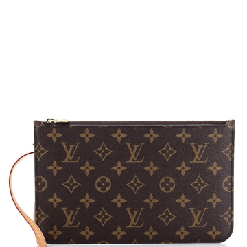Louis Vuitton Neverfull Pochette Monogram Canvas Large