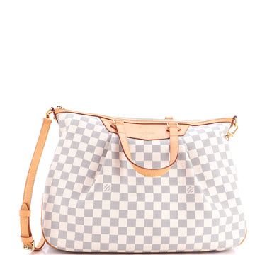 Louis Vuitton Siracusa Handbag Damier GM