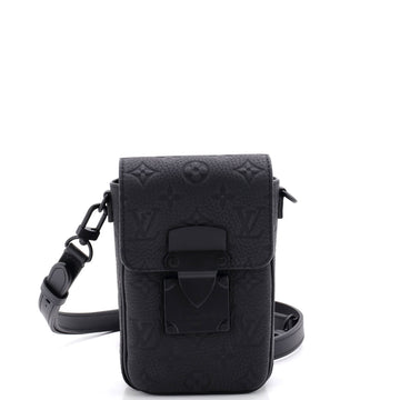 Louis Vuitton S Lock Vertical Wearable Wallet Monogram Taurillon Leather
