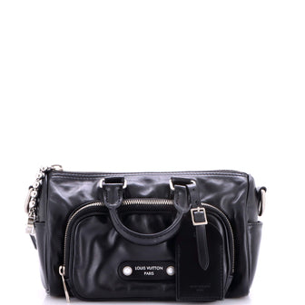 Louis Vuitton Keepall Cargo Bandouliere Bag Calfskin with Monogram Leather 25