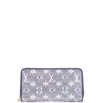 Louis Vuitton Zippy Wallet Monoglam Jacquard Canvas