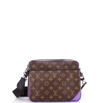 Louis Vuitton Trio Messenger Bag Macassar Monogram Canvas